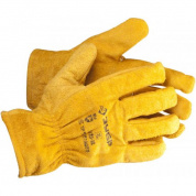 Перчатки ЗУБР "МАСТЕР" (кожаные, рабочие, с подкладкой, XL)