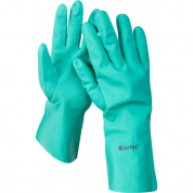 Перчатки KRAFTOOL (маслобензостойкие, нитриловые, повышенной прочности, напылением, (XXL))